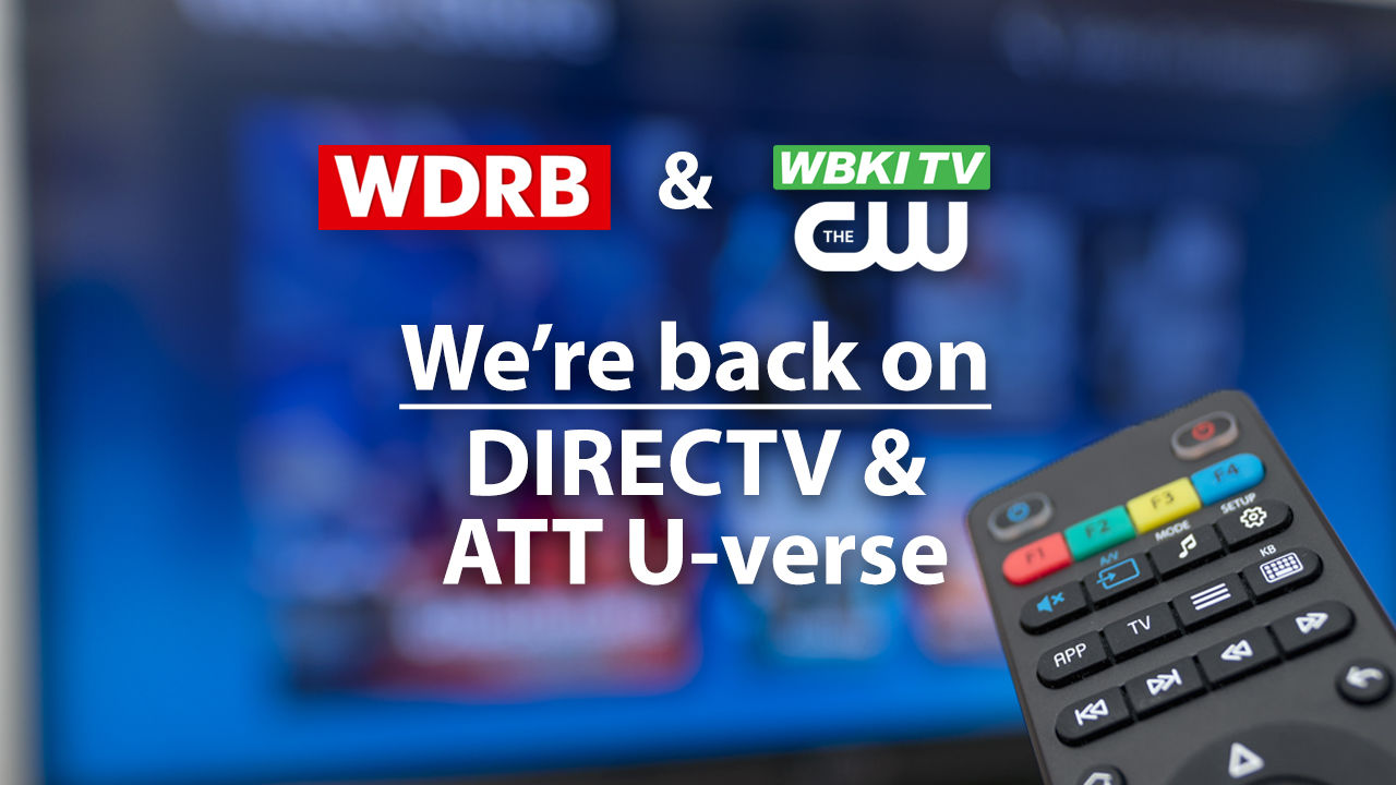 WDRB and WBKI back on DIRECTV, U-verse